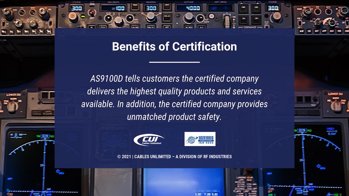 Callout 4- Data System With Text: Benefits Of Certification