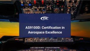 Data system with Title: AS9100D: Certification in Aerospace Excellence