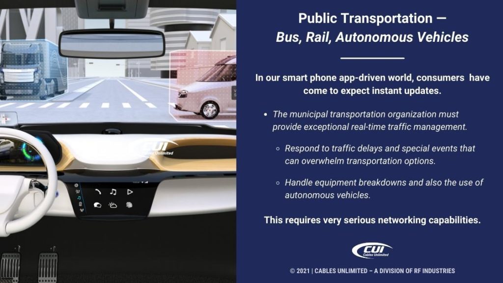 Callout 2= Autonomous Vehicle Side Image- Public Transportation-Bus, Rail, Autonomous Vehicles- Four Facts