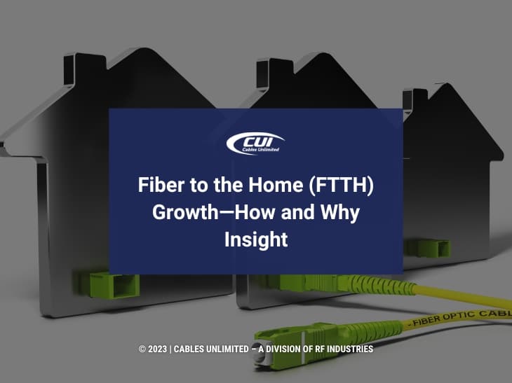 Featured: Fiber To The Home 3D Illustration- Fiber To The Home (Ftth) Growth- How And Why Insight