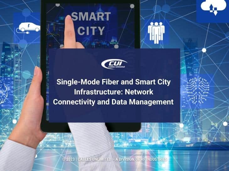 Featured: Smart City Innovation Concept- Single-Mode Fiber (Smf) And Smart City Infratstructure: Network Connectivity And Data Management