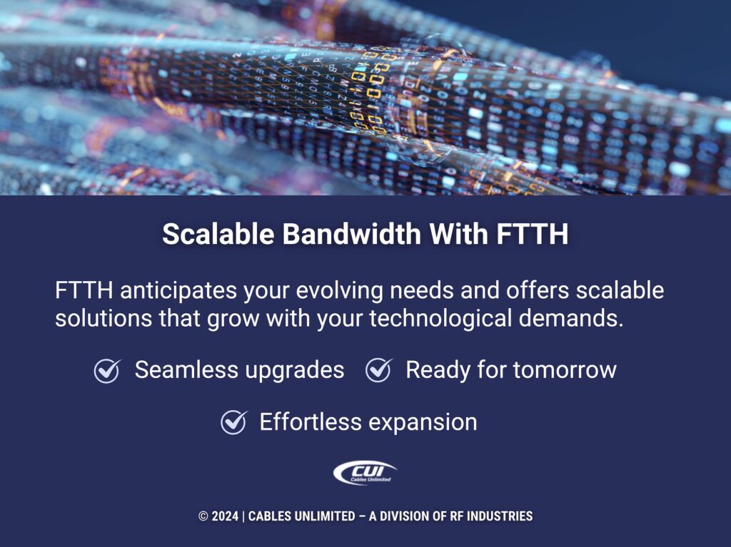 Callout 3: Digital World 3D Rendering- Scalable Bandwidth With Ftth