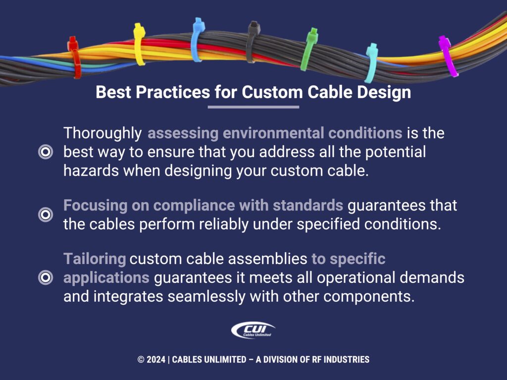Co2: Cable Ties Around Bundle Of Cables- Three Best Practices For Custom Cable Design