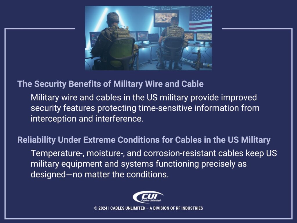 Callout 4: Us Secret Base In Dark Field- 2 Critical Benefits Of Us Military Wire And Cable.