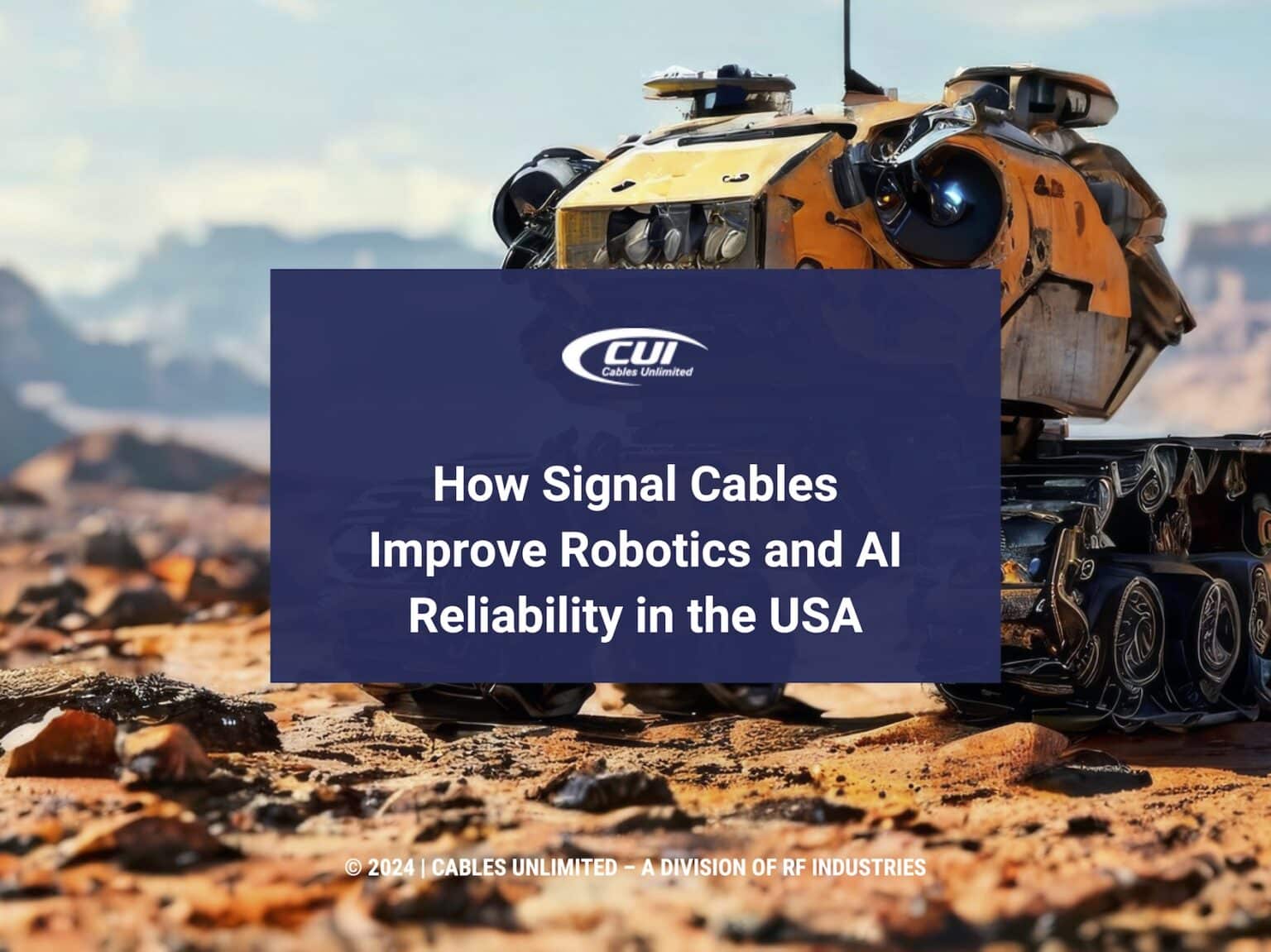 How Signal Cables Improve Robotics and AI Reliability