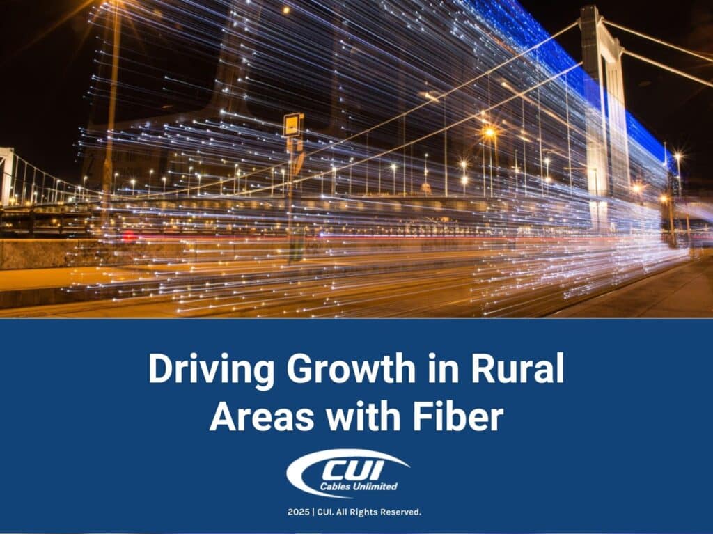 Co2- Network Infrastructure Concept- Driving Growth In Rural Areas With Fiber.