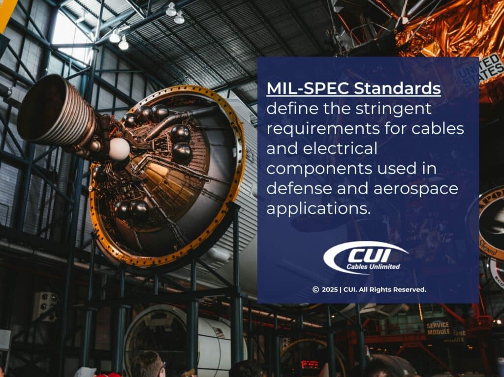 Large Rocket Engine. Quote From Text About Mil-Spec Standards.